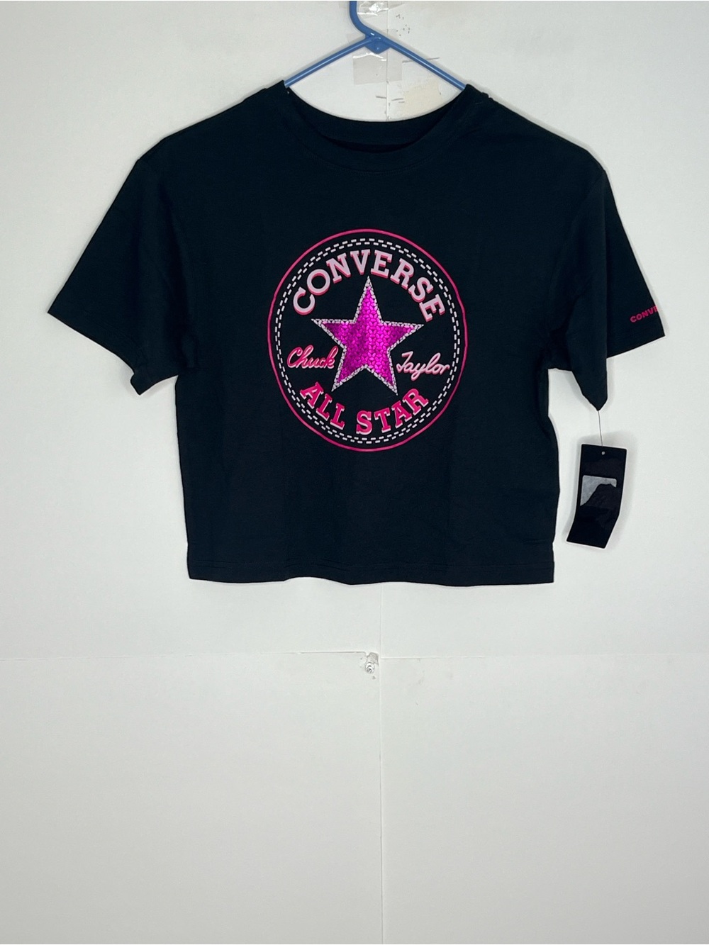 Converse Girls Short Sleeve T Shirt Size Medium